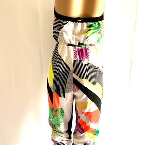 Bebe Tie waist Romper /Knickers